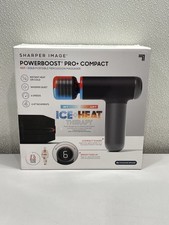 Sharper Image Powerboost Pro Compact Hot Cold Percussion Massager