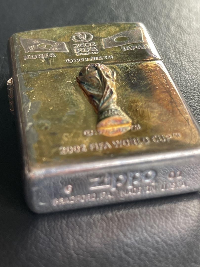 コレクション zippo KOREA JAPAN 2002 Rare Zippo Lighter Korea Japan 2002 World Cup commemorative