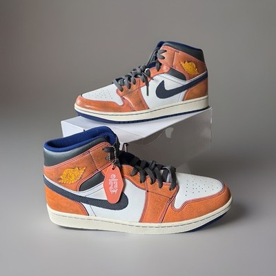 Nike Jordan 1 Flight mid top FV3619 106 Hi-top Deep Royal Blue