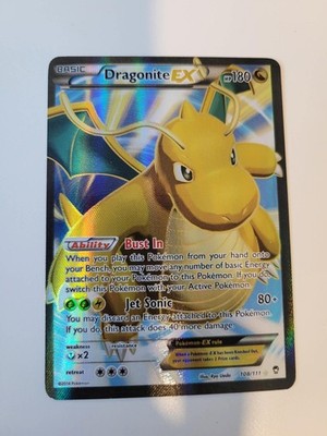 Dragonite EX (108 Full Art) 108/111 XY - Furious Fists Holo POKEMON