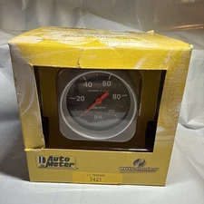 AutoMeter 3421 Sport-Comp Mechanical Oil Pressure Gauge