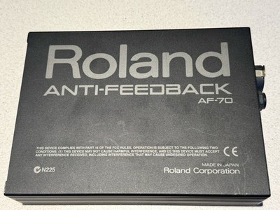 Roland AF-70 Anti-Feedback Unit (NO POWER SUPPLY)