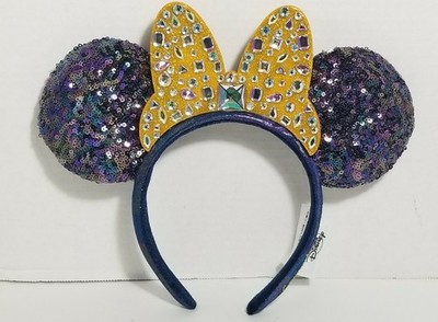 NWT Walt Disney World Parks 50th Anniversary blue Sequin  display picture 2