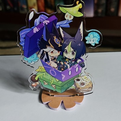 Genshin impact cyno & tighnari standee