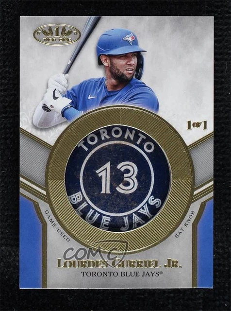 2021 Topps Tier One Bat Knob Relics 1/1 Lourdes Gurriel Jr #BKR-LG