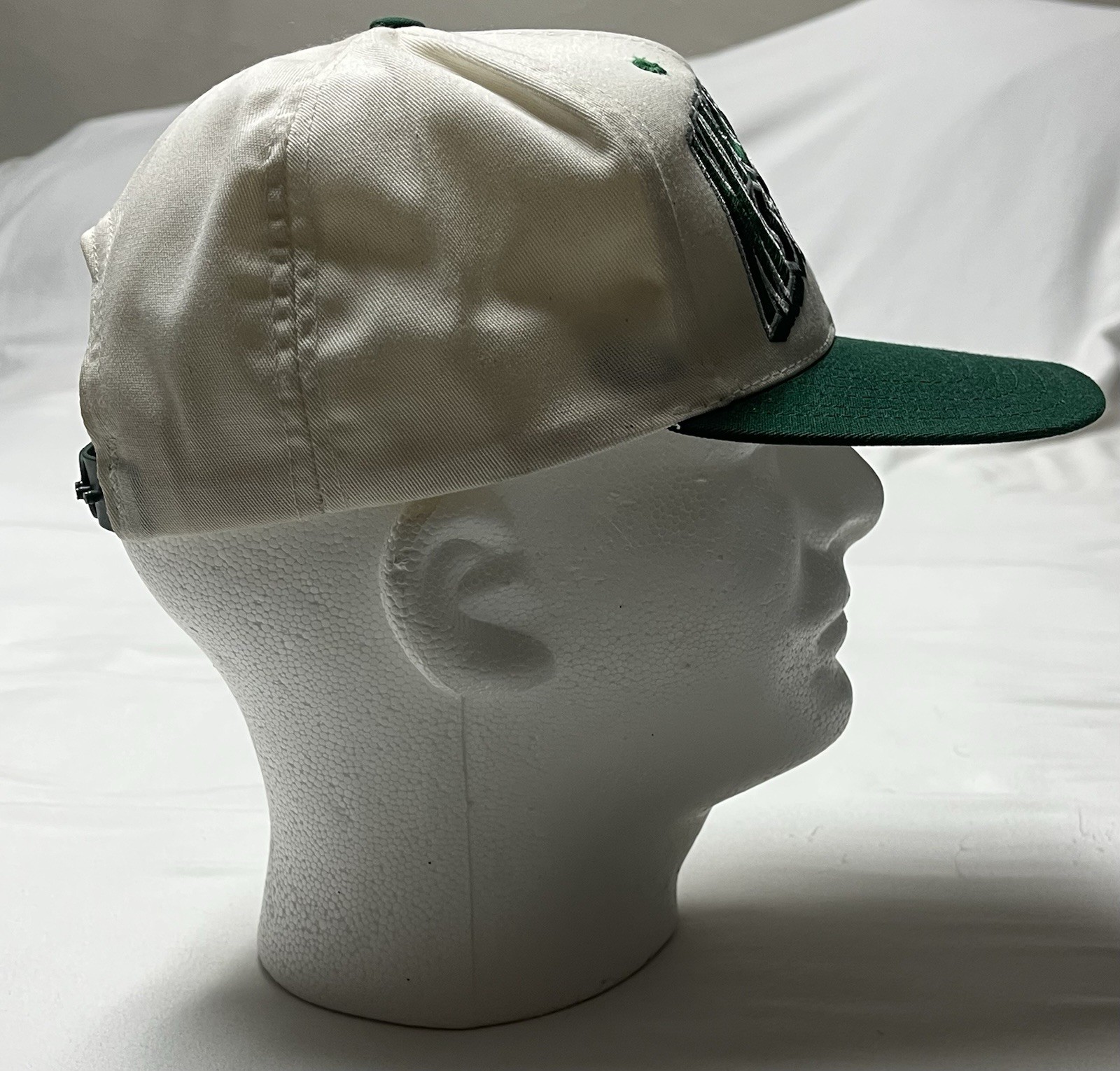 Vintage NCAA Twins Enterprise Michigan State Spartans SnapBack Hat White 🔥