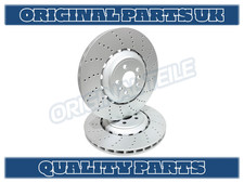 BMW M5 G30 F90 M8 (2017-) COPPIA DISCHI FRENO POSTERIORI FORATI 380mm 34217991104