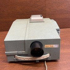 Vintage Sprite Airequipt Slide Projector  works-powers on-untested With Slide