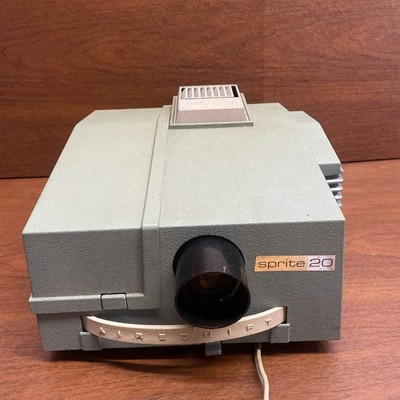 Vintage Sprite Airequipt Slide Projector works-powers on-untested With Slide
