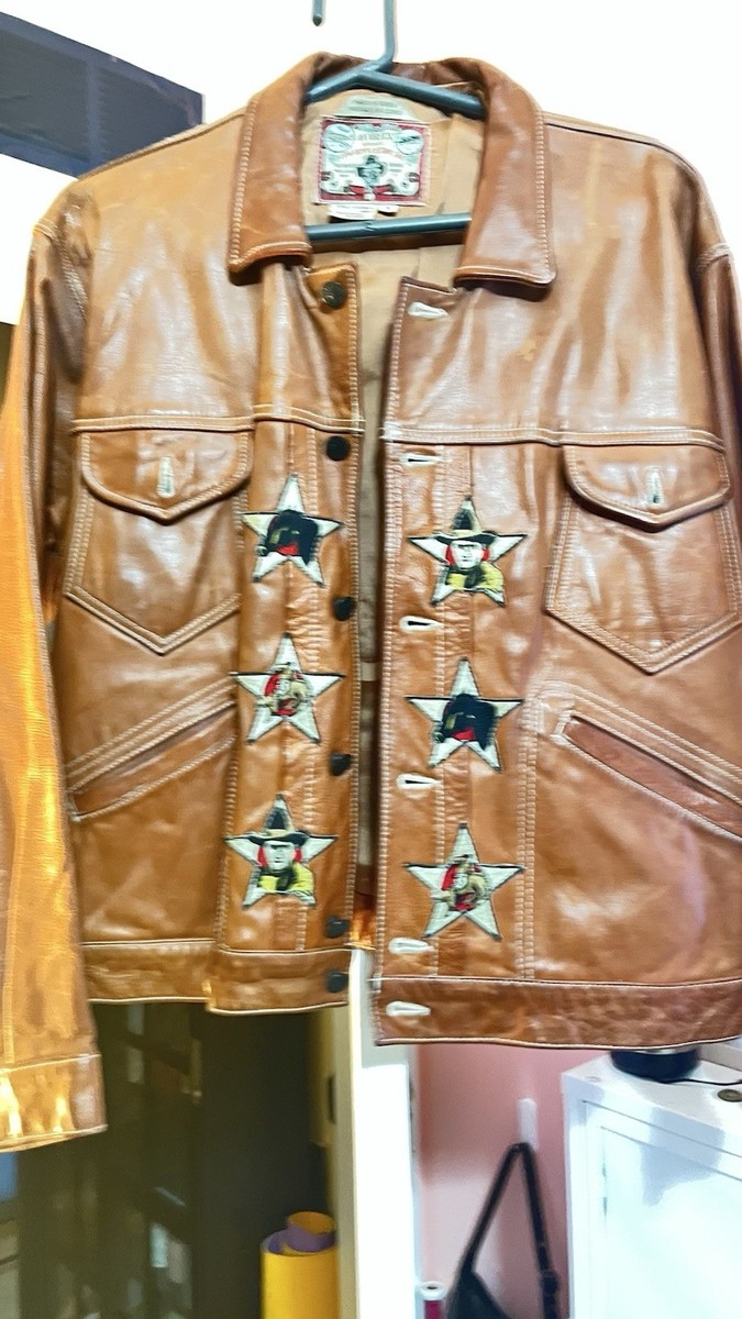 Vintage Avirex Limited Edition “Cow Boys Of The Sky” Leather