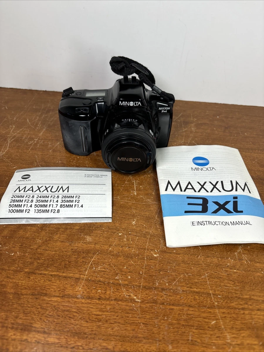Minolta Maxxum 3XI Film Cameras for sale | eBay