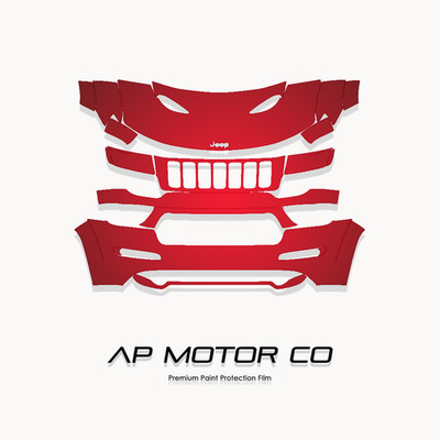 Jeep Grand Cherokee SRT8 2012-2013 3M PRO Series PreCut Paint Film Clear Bra Kit