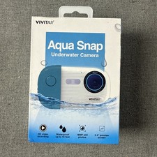 Vivitar VE050-NOC Aqua Snap Underwater Digital Camera. BRAND NEW