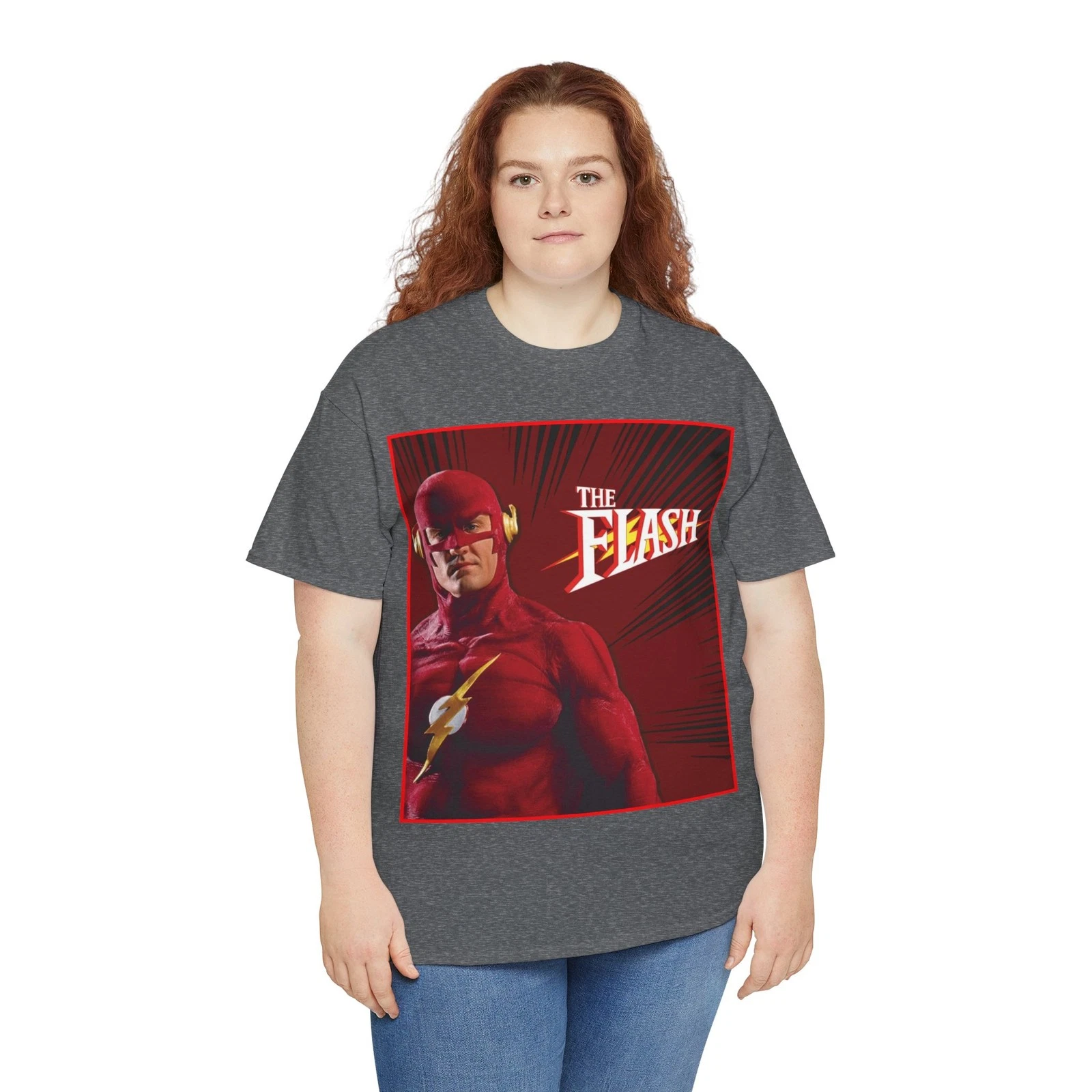 Flash T-Shirt - John Wesley Shipp - DC Comics 1990s TV Series - Barry Allen