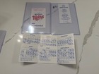 Minnesota Twins 1991 WORLD SERIES Baseball Pocket Schedule + FAN APPREC TICKET — photo 2