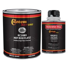 Hot Rod Flatz Clear Top Coat Quart Kit Urethane Flat Auto Car Paint Kit Hot Rod Flatz Clear Top Coat Quart Kit Urethane Flat Auto Car Paint Kit