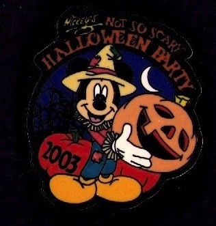 Disney Mickeys Not So Scary Halloween Party Mickey Mouse as Pin