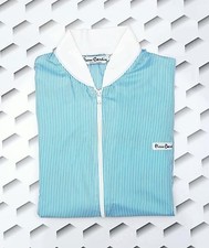 Pierre Cardin Candy Stripe Bomber Jacketl Vintage 80s Model Small Oversized New