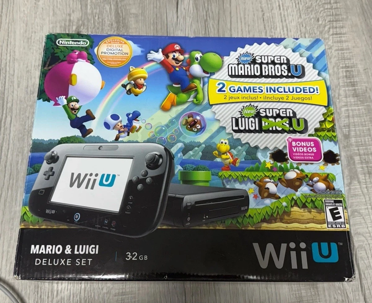 Nintendo Wii U - Deluxe NTSC-U/C Video Game Consoles for sale | eBay