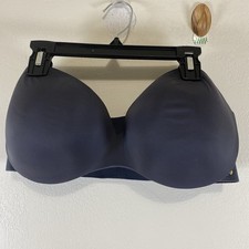 VICTORIAS SECRET Body By Victoria Lined Strapless Bra in Stone Gray Size 32DDD