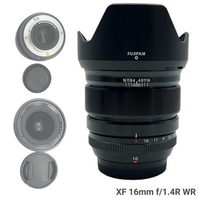 Fujifilm XF 16mm f/1.4 R WR Wide Angle Lens for X-Mount Mirrorless   95% New