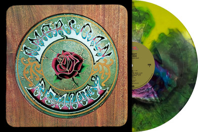 Grateful Dead, American Beauty, Blood Records Acid-Effect Vinyl 4000 LE  Presale