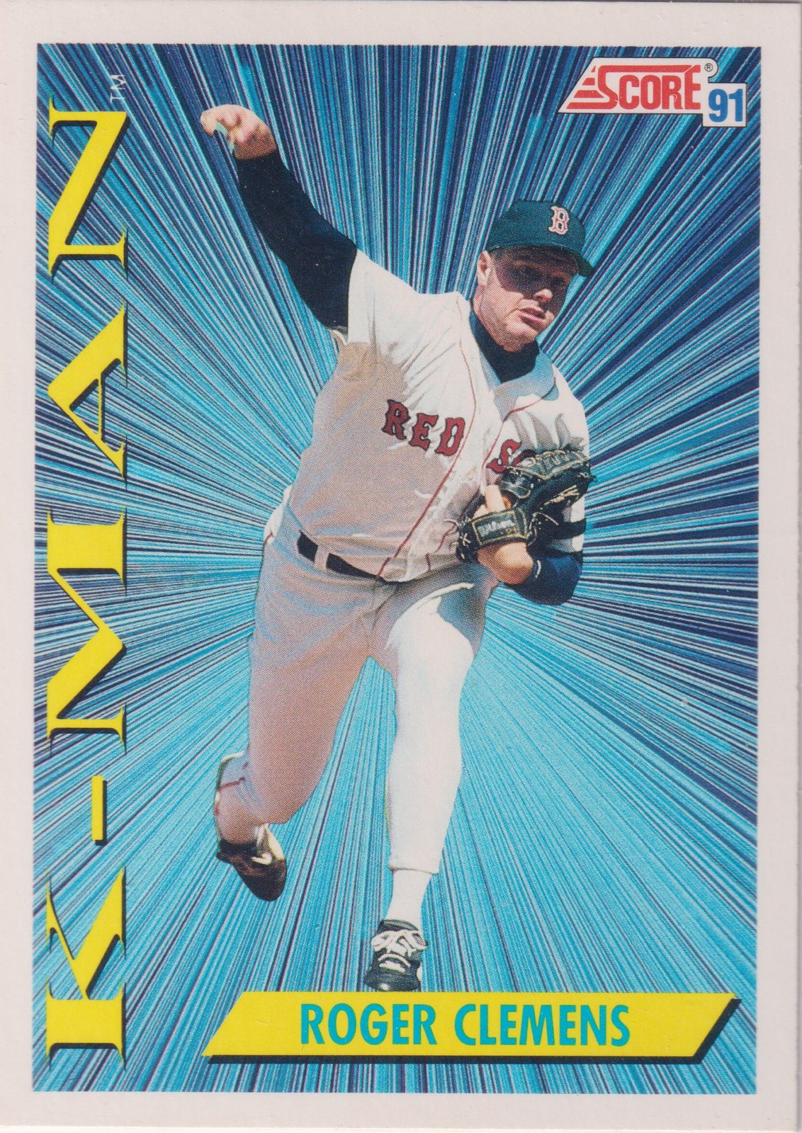 1991 Score #684 Roger Clemens