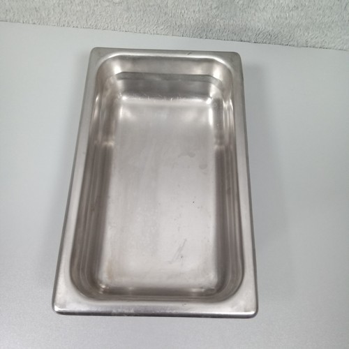 Vollrath Stainless Steel 1/3 Size Steam Table Hotel Pan 2.5 Inch Deep Silver