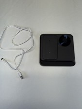 3 in 1 Wireless Charging Station Dock Phone Smart Watch Earbuds Black