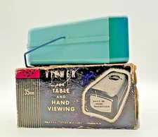 Vintage Sta-Vue 35mm Film Viewer w/Original Box –Table & Hand Viewing (Untested)