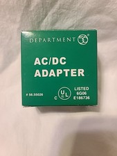 Department 56 AC/DC Adapter White  55026