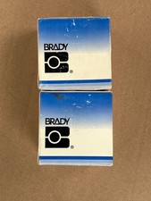  Lot 2 Pcs BRADY PTL-8-430 PORTABLE THERMAL LABELS