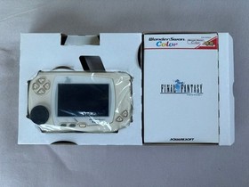 BANDAI Wonder Swan WS Color Console Final Fantasy Bundled Ver USED from Japan