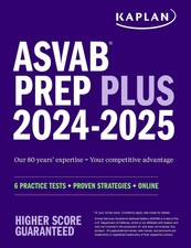 ASVAB Prep Plus 2024-2025: 6 Practice Tests +...