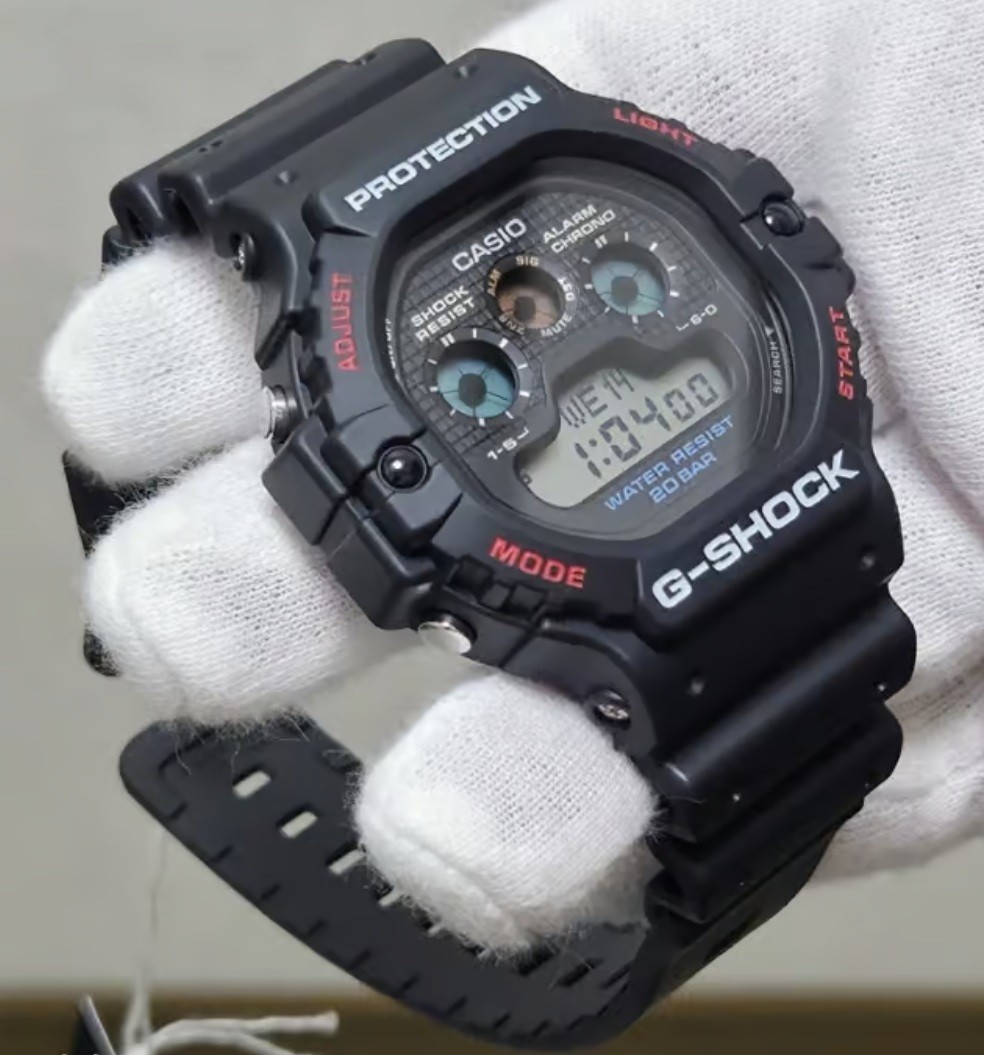 Casio G-Shock DW-5900U-1D Matte Black Digital Quartz Illuminator