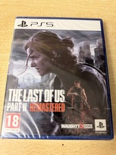 The Last of US Part II Remastered for Sony PlayStation 5 New Sealed Free Post