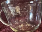 Fire King Anchor Hocking 8 Cup/ 2 Quart Measuring Cup  VTG