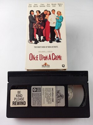 John Candy's Once Upton A Crime 1992 VHS