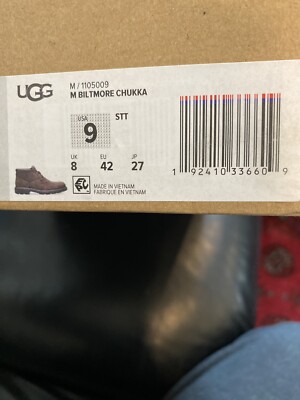 UGG Men\'s Biltmore Chukka Boots Brown Leather, Size 11 M 1105009 Rare ugg biltmore 1105009 - Gem main image 3