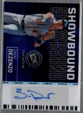 Zach Dezenzo 2024 Leaf Press Pass Premium Showbound Purple Hyper Auto /5