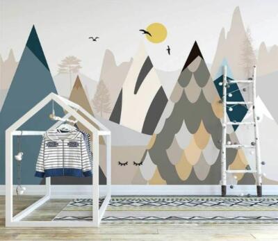 3D Creative Mountain E015 Wallpaper Mural Paper Wall Print Indoor Murals CA Erin