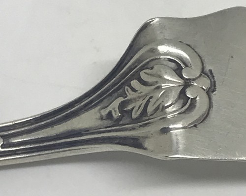 Coin Silver Butter Knife Spreader By Augustine Dunyon Portland ME c1840 Rare - Picture 9 of 10