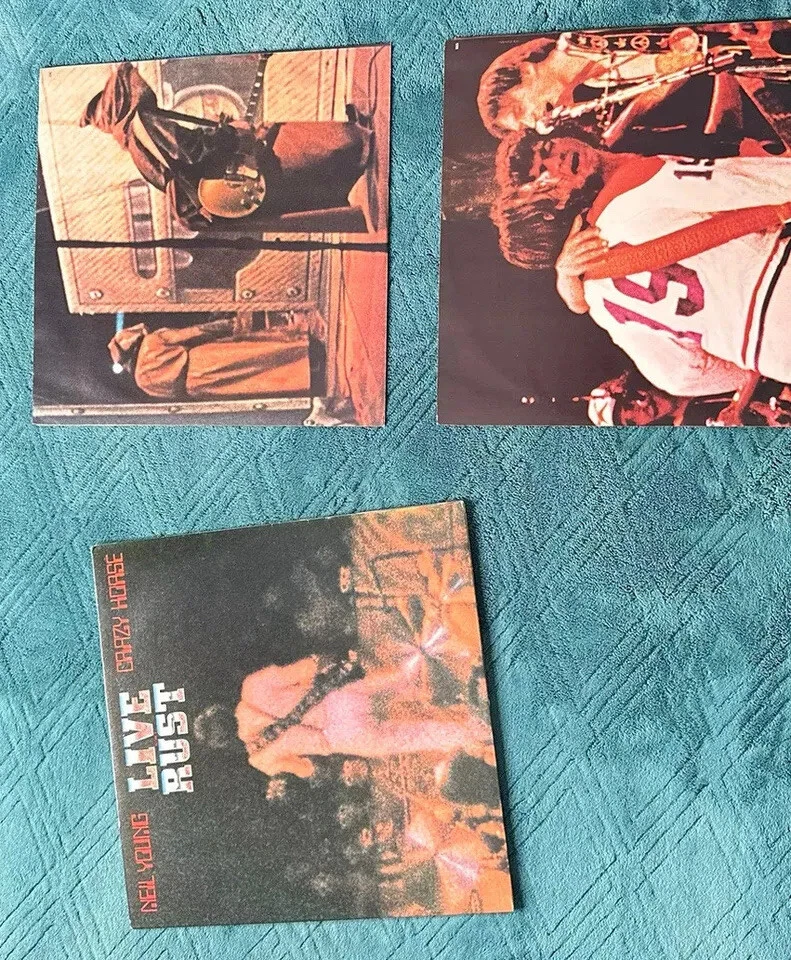NEIL YOUNG & CRAZY HORSE Live Rust 2 LP Vinyl 1979 Reprise 2RX 2296 M/NM Wax OOP - Image 2 of 4