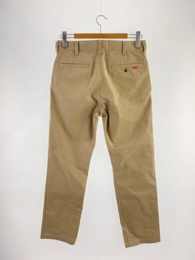 Pantalon de travail Supreme Others 18FW taille 30 coton camel uni du Japon