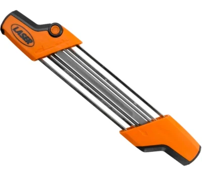 2 in 1 Laser 3/16" Chainsaw Quick File Guide Sharpener For .325" Pitch Chain