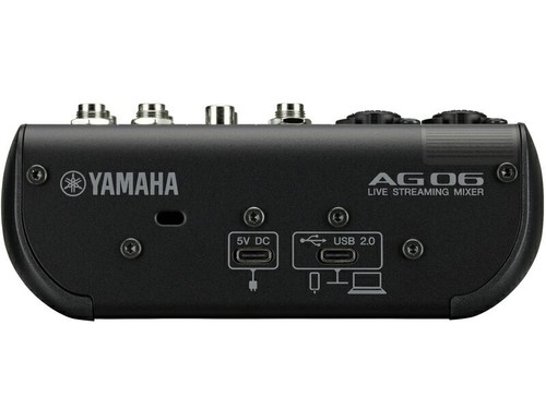 YAMAHA AG06MK2 B Black Mixer 6ch Live Streaming Mixer USB from Japan - Picture 3 of 3