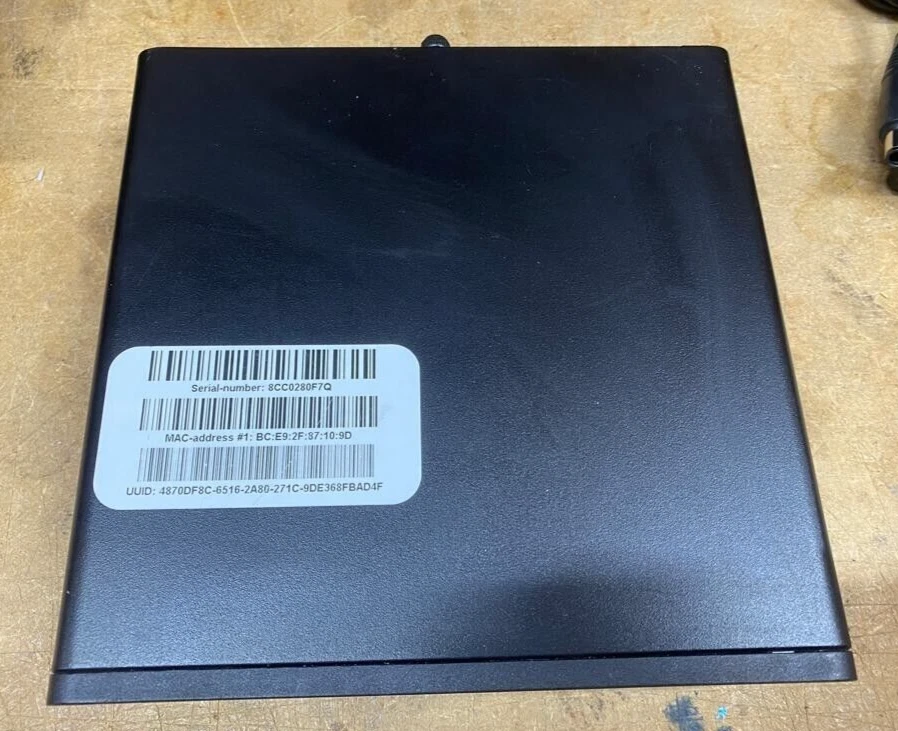 HP EliteDesk 705 G4 Mini PC - Ryzen 3 PRO 2200GE -8GB RAM - 240GB SSD - OS - Image 3 of 4