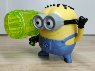 MCDONALD DESPICABLE ME 2 2013 HAPPY MEAL MINION TOY JERRY WHIZZER