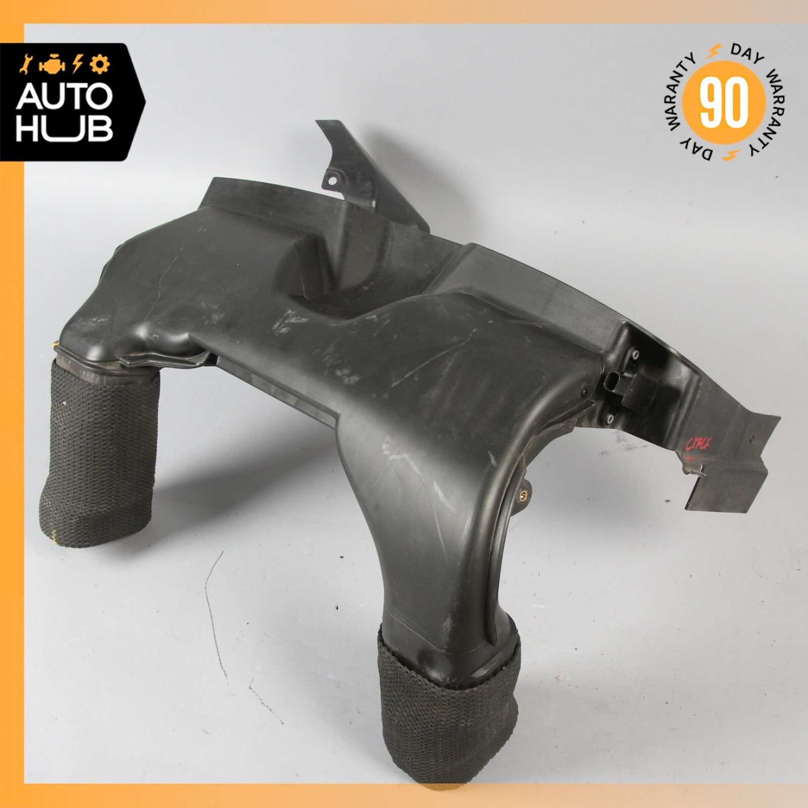 09-13 Maserati Quattroporte S M139 4.7L Radiator Support Baffle Air Duct OEM