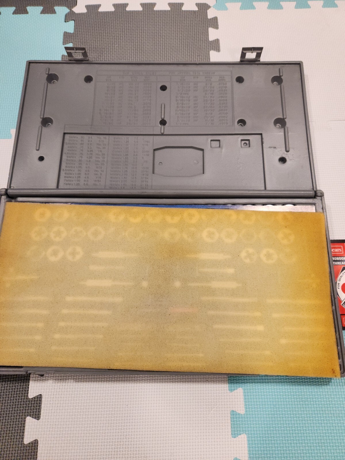 Vintage Sears Craftsman 76pc Tap And Hex Die Set Metric SAE US 952377